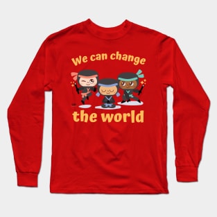 Change the world Long Sleeve T-Shirt